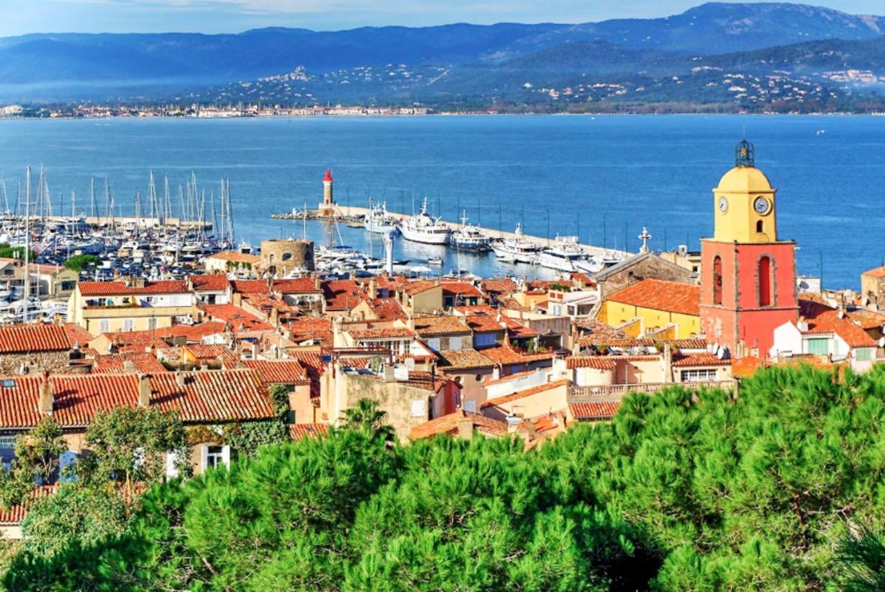 Maison Charmante A Cogolin Avec Vue Sur La Mer Et Piscine Экстерьер фото